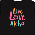 thumbnail image 4 of Inktastic Live Love Aloha Boys or Girls Long Sleeve Toddler T-Shirt, 4 of 5