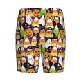 thumbnail image 2 of Lsque Halloween1 Mens Sleep Pajama Shorts,Short Pajama Pants, Cotton Ultra-Soft Knit-Medium, 2 of 9