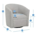 thumbnail image 2 of Comfort Pointe Lynton Swivel Chair - Sea Oat, 2 of 7
