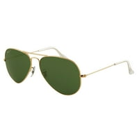 RAY-BAN Original Aviator Green Classic G-15 Sunglasses