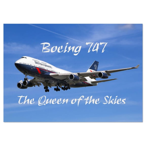 Boeing 747 - The Queen of the Skies (Monthly Wall Calendar 2026 16.5 x 23.4 (open)), CALVENDO 14 Month Calendar
