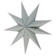 thumbnail image 5 of Estrella colgante 3D Decoración para Barra de de estrella de ángulos Letrero de pared para gris, 5 of 6