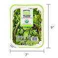 thumbnail image 6 of Marketside Organic Fresh Spinach and Spring Mix, 5.5 oz, 6 of 7