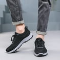 thumbnail image 2 of CPNG Men's Slip On Walking Shoes Wide Toe Box Road Running Comfortable Athletic Tennis Sneakers with Rubber Outsole Breathable Non Slip Athletic Gym Workout Fashion Sneakers, 2 of 8