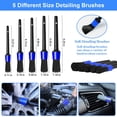 thumbnail image 4 of 26Pcs Car Detailing Brush Set, Car Detailing Kit, Car Detailing Brushes, Car Cleaning Kit, Car Windshield Cleaning Tool, Professional Car Care kit - Car Wash Brush kit for Interior Exterior Wheels, 4 of 6