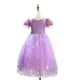 thumbnail image 4 of Vestido de Rapunzel Procesamiento de materiales suaves Inspirado en cuentos de hadas Artesanía detallada, 4 of 5