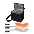 thumbnail image 4 of Eguiwyn Outdoor Lunch Beer Cola Portable Aluminum Foil Non Woven Storage Bag Foldable And Convenient Thermal Insulation Bag, 4 of 6
