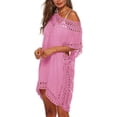 thumbnail image 3 of ZANKLEY Womens Swimsuits Cover Ups Crochet Chiffon Beach Cover Bathing Suit Bikini Wear Coverups Dress, 3 of 9