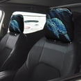thumbnail image 2 of Uemuo Ocean Turtle Printed 2 PCS Car All-Inclusive Headrest Cover, Headrest Protector, Soft Elastic Breathable Seat Headrest Anti-Dirty Cover Headrest Cover Protector, 2 of 6