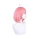 thumbnail image 4 of Mujeres adultas Spy × Family Anya Forger Peluca Headwear Halloween Props Cosplay Props Dress Up Hombro Longitud Cabello JAMW Sencillez, 4 of 5