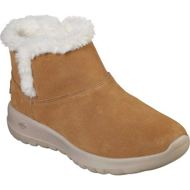 Volver a llamar Dato Diacrítico Skechers Women's On the GO Joy Bundle Up Cozy Ankle Boot - Walmart.com