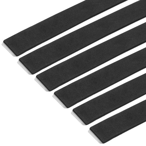 Uxcell 18" Table Tennis Side Tape, 20 Pack Table Tennis Edge Tape Protect the Edges, Black