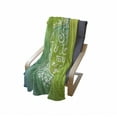 thumbnail image 4 of Tequila Soft Flannel Fleece Blanket, Green Tones Vibrant Ombre Design Salt Lime and Tequila Lettering on Flourish Lemon, Cozy Plush for Indoor and Outdoor Use, 70" x 90", Multicolor, by Ambesonne, 4 of 6