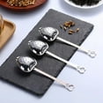 thumbnail image 2 of maskred 50pieces Long Spoon Tea Infuser For Loose Leaf Tea Durable And Easy To Easy To Clean Tea Strainer Type 2 1Set, 2 of 6
