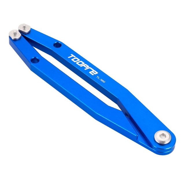 Llave de pasador de bicicleta, llave de pasador de bicicleta de aguja desmontable para tapas de brazo de manivela de bicicleta