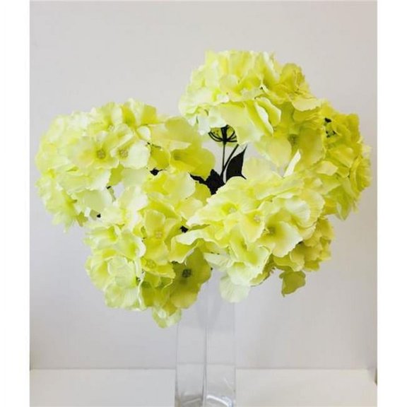 Green Hydrangea Bush Artificial Flowers