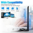 thumbnail image 4 of USB WiFi Adapter for Desktop PC, TSV AC1200 Dual Band 2.4G/5G High Gain 5dBi Wireless Antenna, USB 3.0 Wireless Network Adapter WiFi Dongle Support Windows 11/10/8.1/8/7/Linux, Mac OS, 4 of 7