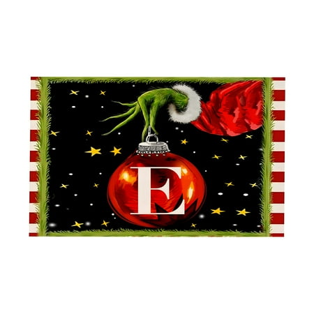 

TOFOTL Christmas Cartoon Printed Rectangular Dining Mat Water Cup Mat Cute Dining Mat Suitable For Placing Plates