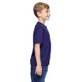 thumbnail image 2 of Jerzees Big Boys' Anti-microbial Moisture T-Shirt, Medium, Deep Purple, 2 of 3
