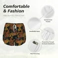 thumbnail image 6 of Haiem Chicken Rooster Women's 2 in 1 Running Shorts - Lightweight Athletic Workout Gym Yoga Breathable Sports Shorts Liner with Phone Pockets-Medium, 6 of 9