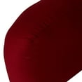 thumbnail image 3 of Solid Scarlet Red Cotton Duck Bed Rest Pillow, 3 of 4