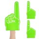 thumbnail image 1 of Foam Finger EsiiFuu Giant, 45 x 23 cm, número 1, para deportes, color verde, 1 of 9