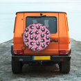 thumbnail image 6 of Naloa Cute Panda PVC Leather Spare Tire Wheel Cover for Car Truck SUV Camper Trailer Universal Fit many size14 inch, 6 of 6