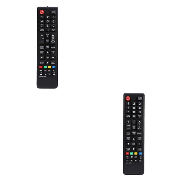 Cateissary Reemplazo de control remoto de Smart TV para AA59-00602A LCD LED HDTV Smart HD TV Controller 19*4cm 2piezas
