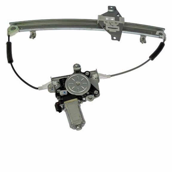 OEG Parts New Window Regulator W/ Motor Rear Drivers Side Left RLH Replacement For 2007-2011 Chevy Aveo & Pontiac G3, Replaces 25937972, 96649112, 751-094