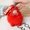 Red, variant on Adorable plush doll, can decorate your car, dressing table, school bag, handbag, satchel. It is a beautiful keychain, given to friends as a gift for Valentine's Day, Christmas, Easter