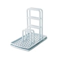 thumbnail image 3 of Birdeem Traceless Plastic Corner Storage Rack Bathroom Kitchen Organizer Shower Shelf, 3 of 7