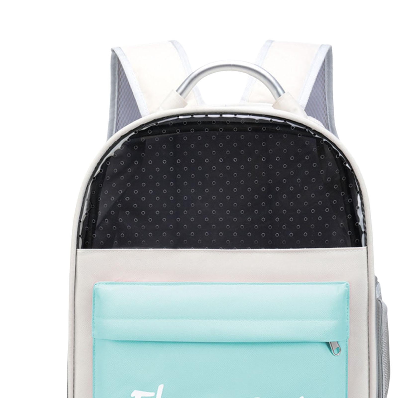 Fzaqwen Breathable Cat Dog Carrier Large Ventilated Design Pet Backpack Camping Green Green