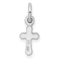 thumbnail image 5 of Auriga Fine Jewelry 925 Sterling Silver Rhodium Plated Preciosca Crystal Cross Pendant for Women (L- 17mm, W- 5.91mm), 5 of 6