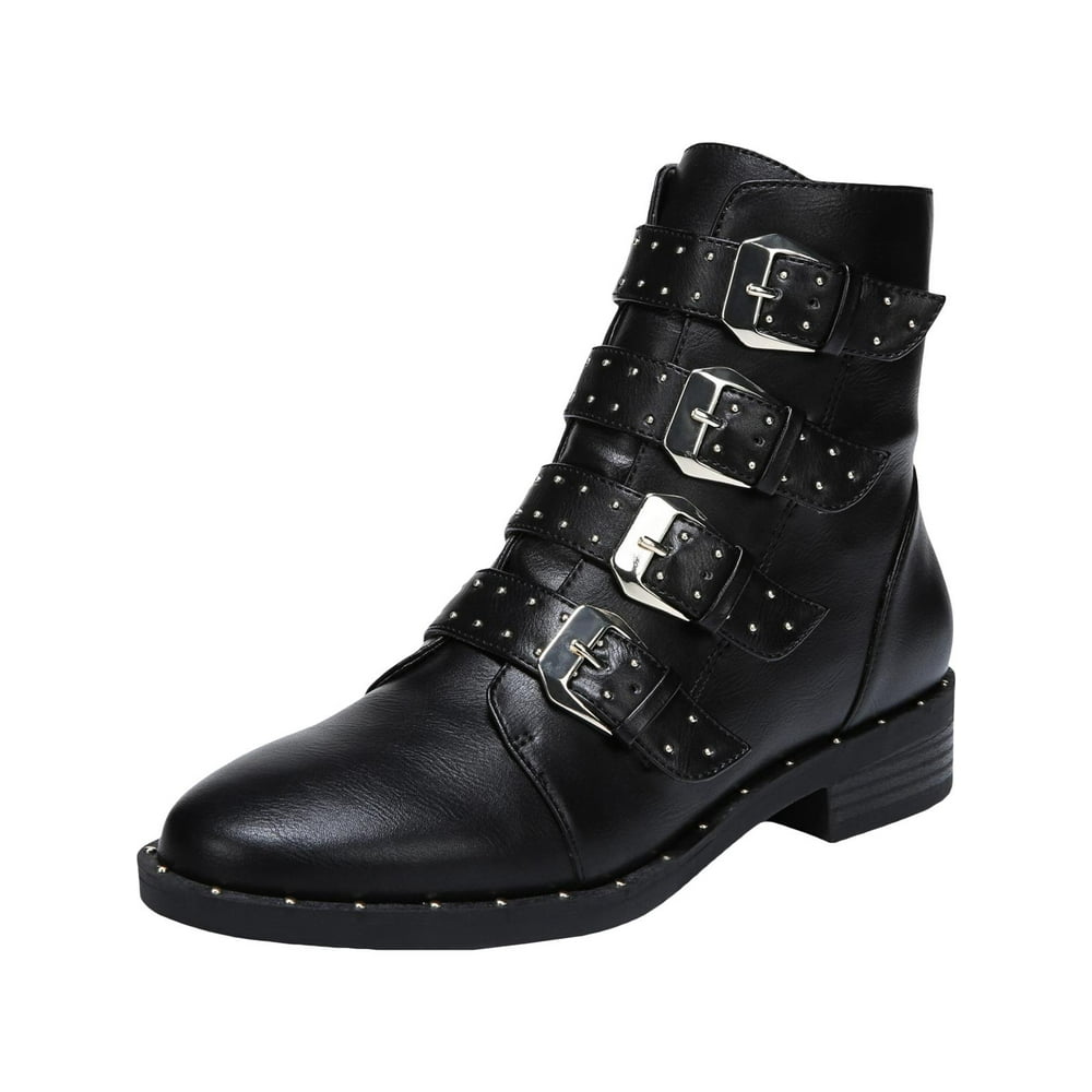 margo patent leather booties