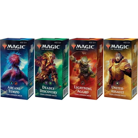 Magic: The Gathering - 2019 Challenger Decks - ALL 4 (Best Way To Build A Magic Deck)