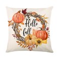 thumbnail image 3 of Fiudx Ofertas Y Liquidación Funda De Almohada Con Estampado De Calabaza Y Girasol, Decoración Del Hogar, Funda De Cojín Para Dormitorio, 3 of 4