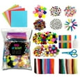 thumbnail image 1 of Amdohai DIY Arts and Crafts Supplies Kit 1200pcs Handmade Activity Material Set Educational Gift for Students, 1 of 6