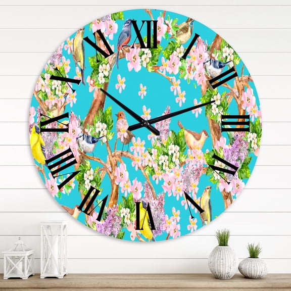Designart 1 in Quartz Traditional Wall Clock