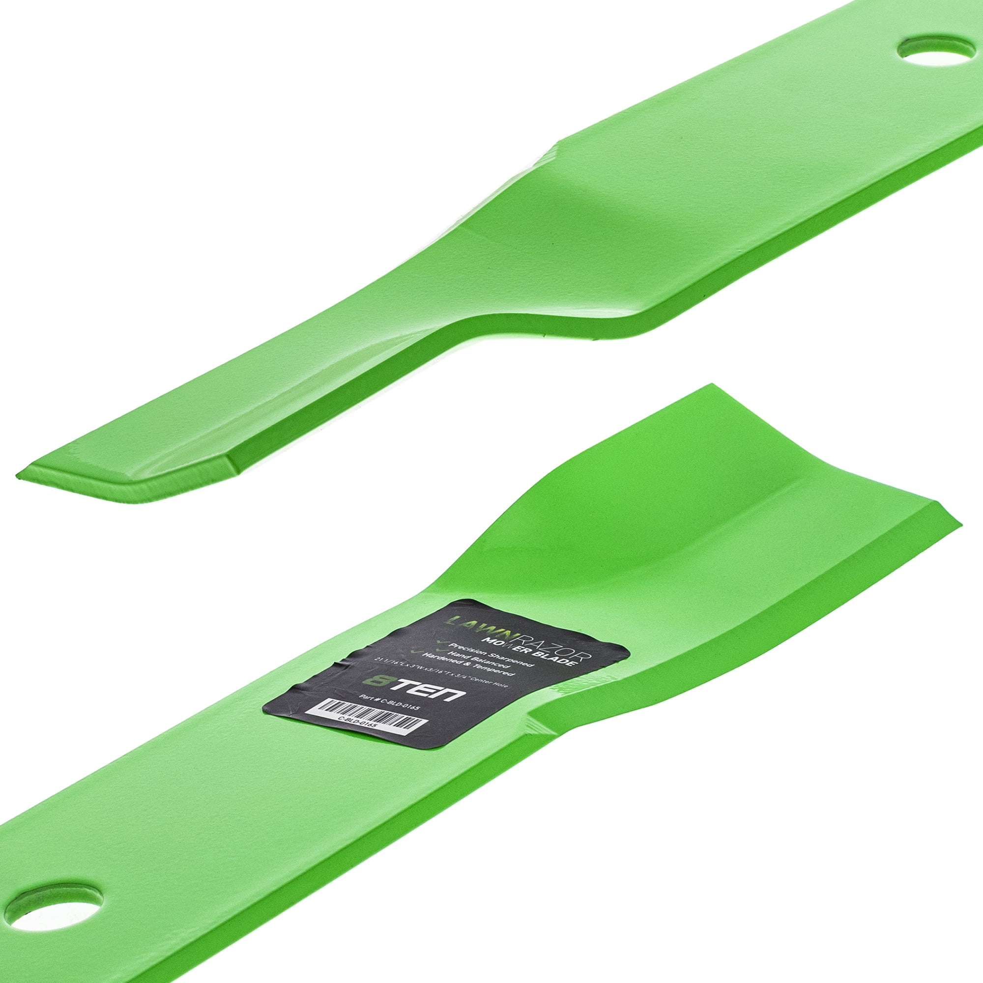 8ten Lawnrazor High Lift Blade For Cub Cadet 60 Inch 02005019 3 Pack 810 Cbl2387d Green