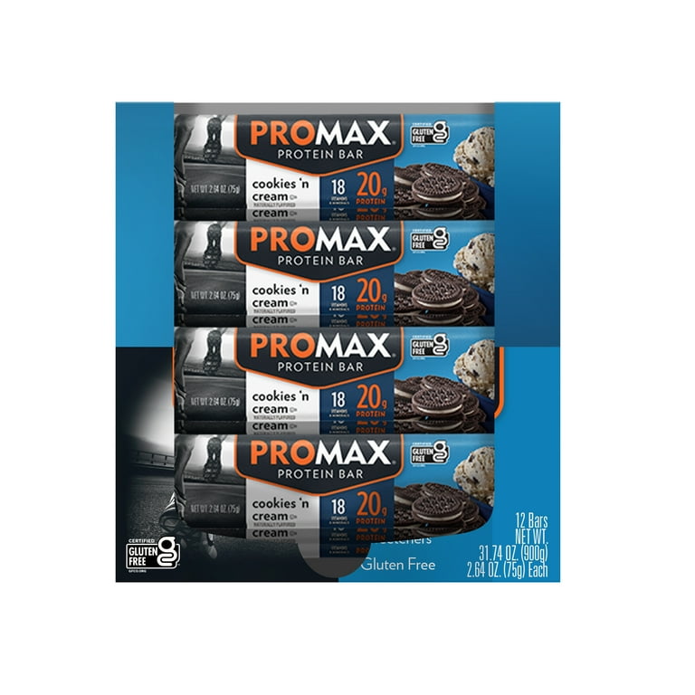 Promax, Cookies 'n Cream, 20g High Protein, Gluten Free, 6.95 oz