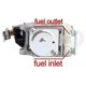thumbnail image 2 of 2025 Latest Model PB250 Carburetor compatible with PB250LN PB-250 ES250 Leaf, 2 of 5