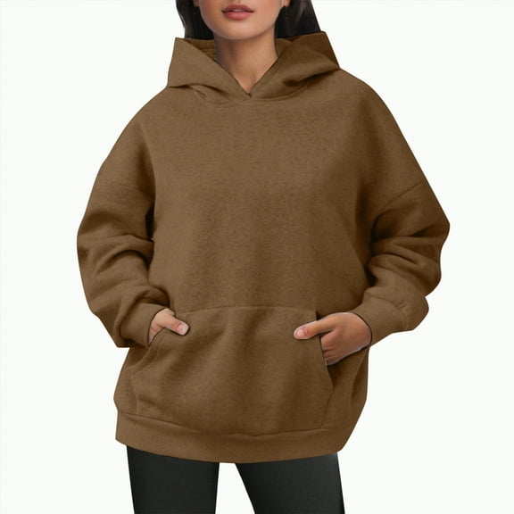 Godom Oversized Hoodies for Women Fall Fashion Sweatshirts Pullover Womens Clothes with Pocket