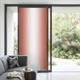 thumbnail image 4 of Red Ombre Window Privacy Film, Modern Gradient Abstract Art Static Cling UV Sun Blocking Tint Film Heat Control Windows Films for Bedroom Bathroom, Window Stickers 35.4"x78.7", 4 of 8