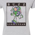 thumbnail image 3 of Toy Story 4 - Type Block Buzz - Juniors Fitted Graphic T-Shirt, 3 of 5
