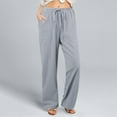 thumbnail image 1 of WILLBEST Pantalones Casuales de Pana para Mujer, Corte Recto y con Bolsillos, Cómodos para el Día a Día. Mediana, 1 of 4