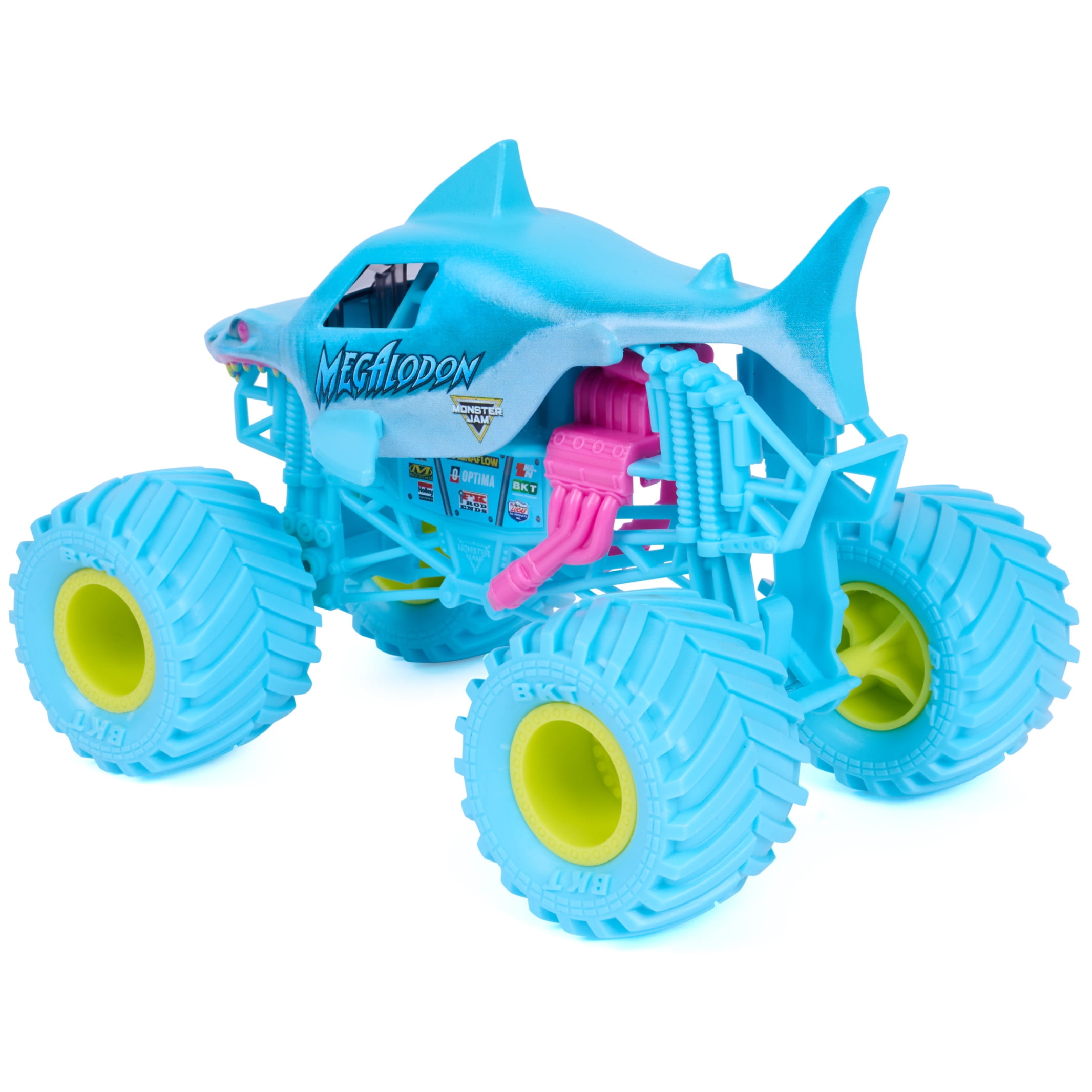 Monster Jam Megalodon Collectible Monster Truck, 1:24 Scale