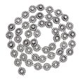 thumbnail image 2 of veasfak Chaîne en Faux Strass de 1 Yard Bricolage Couture pour Déco de Robe de Mariée Noir, 2 of 6