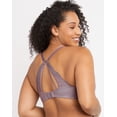 thumbnail image 4 of Maidenform One Fab Fit Everyday Modern Demi Underwire Bra (Plus Sizes Available) Perfectly Purple 38B Women's, 4 of 6