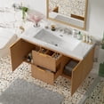 thumbnail image 2 of Meuble-lavabo de Rangement Moderne Mural, Bois, 2 of 23