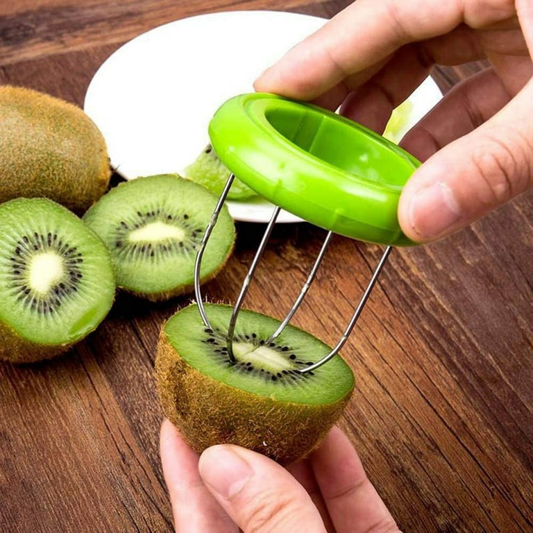 Reheyre Portable Kiwi Peeler - Practical ABS Fruit Cutter Slicer